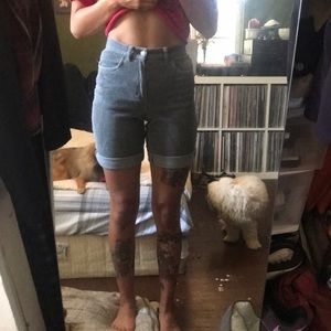 Gray Corduroy shorts